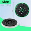 Aug. Soft Sanding Pad + Hard Sanding Pad For Festool RO 150 FEQ Sander, 6 Inch Back-Up Sanding Discs (4-Pack)