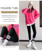 Plus Size Women's Fleece-Lined Yoga Pants - Non-Slip, Slimming, For Autumn/Winter