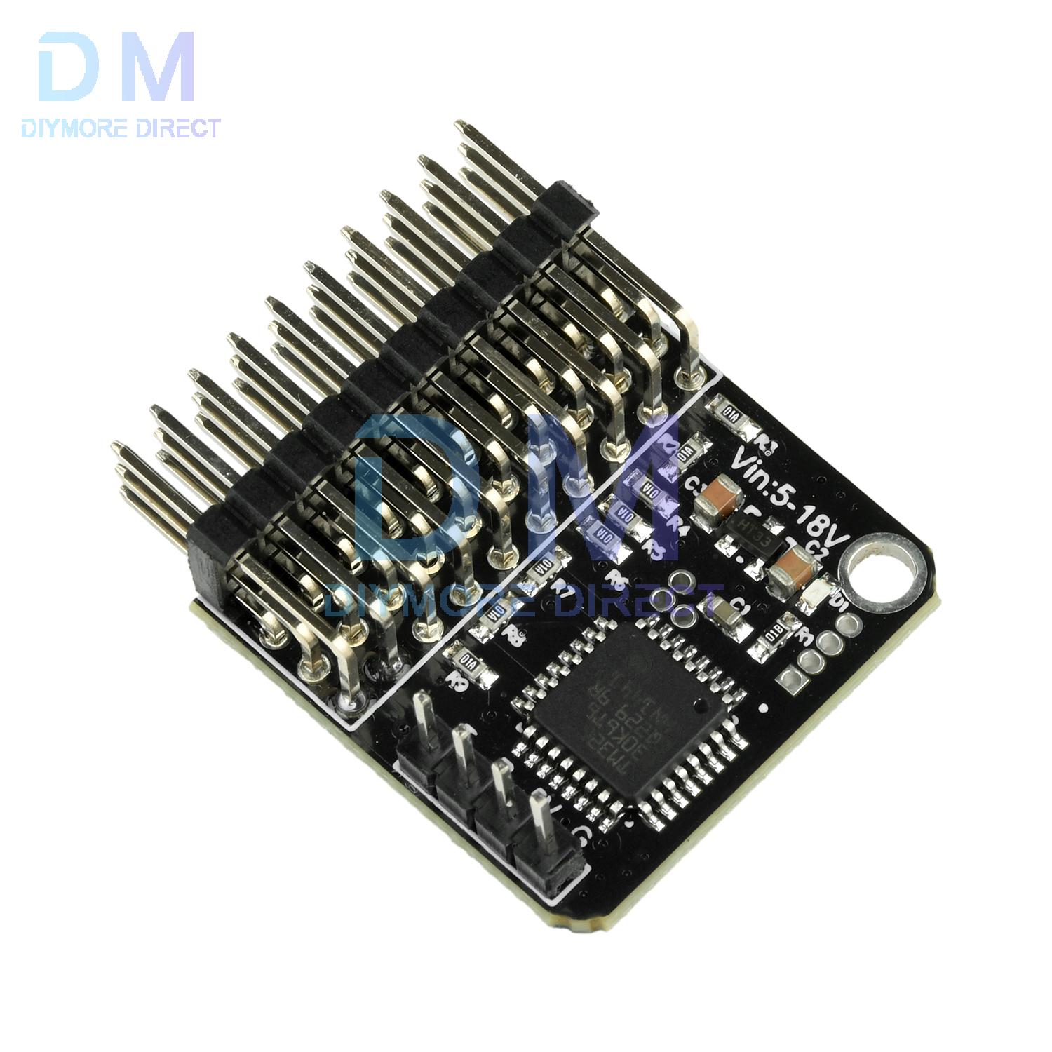 

DC 5-18V 8-Channel Signal Converter Pwm Conversion Module Suitable For Fpv Unmanned Aerial Vehicle Receiver
