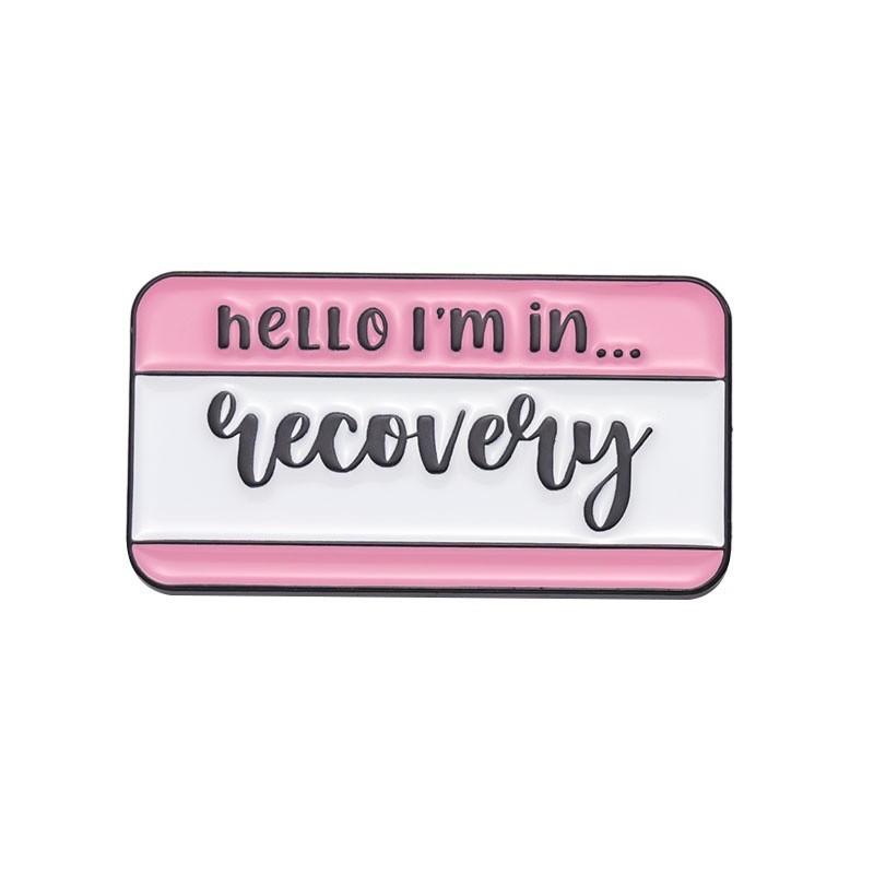 Kreatywny Kolorowy Zestaw Odznak z Literami Urocze Metalowe Broszki Do Czarujących Akcesoriów