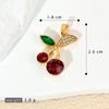 2025 Spring Stylish Little Cherry Necklace Pendant & DIY Earring Accessory