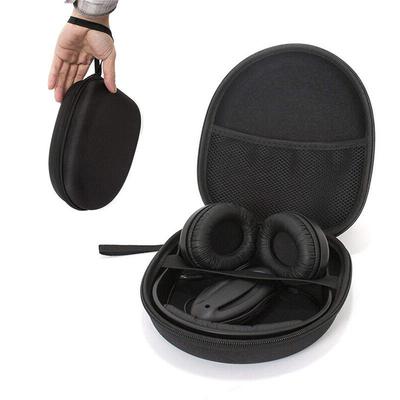Headphone Storage Bag Universal Headset Hard Carrying Box Earphone Case- 22*19*6.5cm