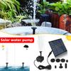 11/15.5cm Solar-Charged Water Fountain Pumps (with Panels) – 8-Nozzle Sets for Outdoor Watering and Garden Decor
