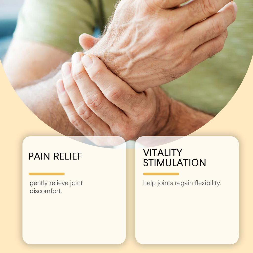 Joint Care Cream Gently Nourishes And Soothes Discomfort In Hands And Feet. Portable Massage, External Application Care Cream.