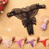 Panties Sexy G-string Butterfly Hollow Spandex T-Back Crotchless Women Briefs for Sleeping
