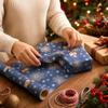 Weihnachtsgeschenkpapierrolle 43 cm für Feiertagsgeschenke