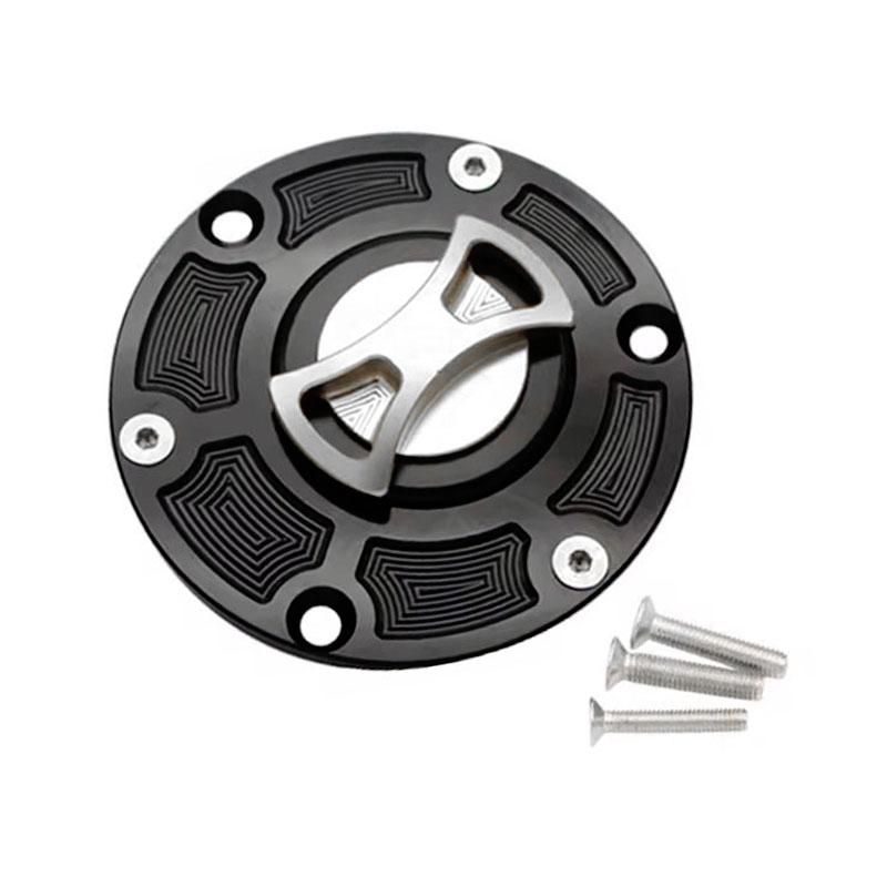 For Kawasaki Ninja 250 300 EX250 EX300 ER250 ER300 Z250 Z300 Keyless Motorcycle Fuel Gas Tank Cap Cover