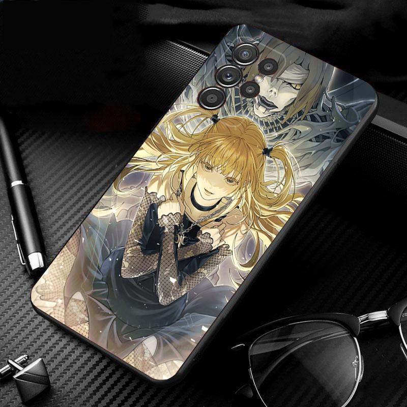 Phone Case For Samsung Galaxy S25 S24 S23 S22 S21 Ultra S24 S23 S22 S21 S25 Plus S24 S25 FE Anime Death Note S23Ultra