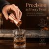 Stainless Steel Double Sided Jigger Double Head Design Liquor Measuring Cup Bar Measuring Cup  Bar