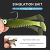 Silicone Simulation Bait Sharp Fish Hook Fishing Set-up Professional Fishing Lure Set  Sea Fishing