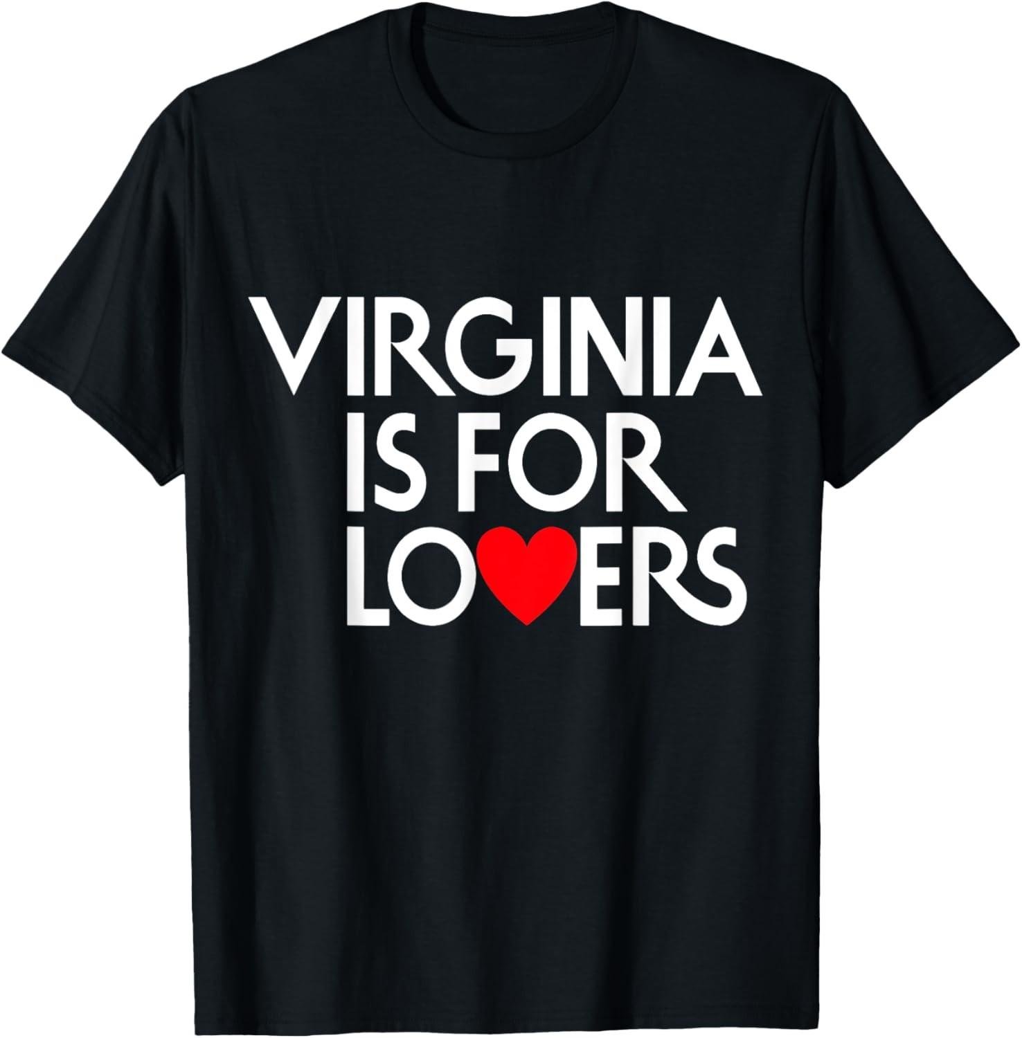 Vintage Virginia Is For The Lovers T-Shirt S разноцветный