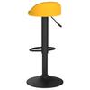 Yellow Velvet Bar Stool