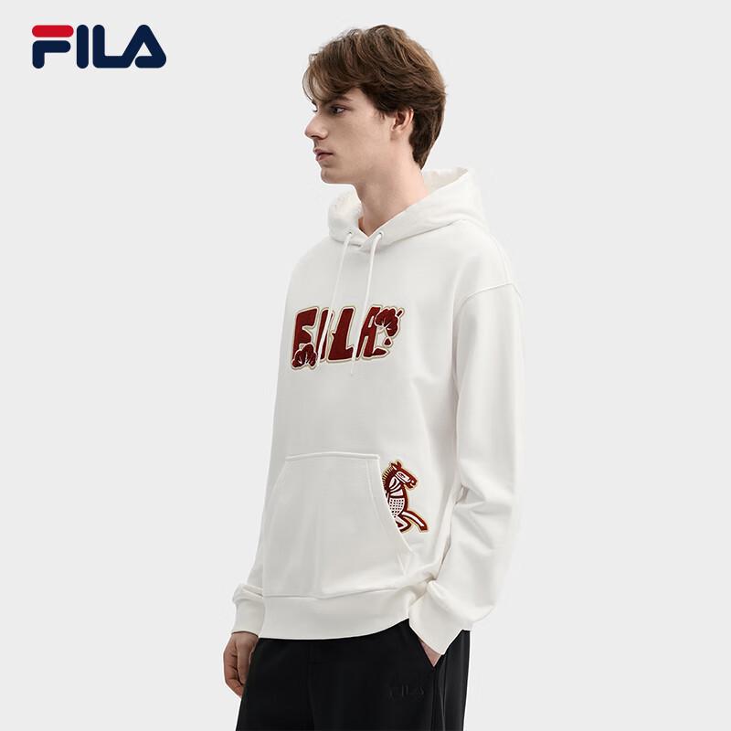 FILA Unisex Embroidered Knit Hoodie