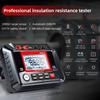 MH12 Digital Megohmmeter Meters Insulation Earth Resistance Meters Tester Cable High Voltage Voltmeter Meter