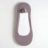 Women's Boat Socks with Foam Padding Shock Absorption Thin and Breathable Ice Silk Socks Shallow Cut Invisible Non-slip Silicone Socks