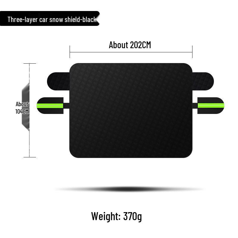 Magnetic Car Snow & Sun Shield for Windshield | Winter Anti-Freeze & Heat Insulation Cover