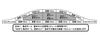 Rokuhan Z Gauge Island Platform Extension Set S046-2