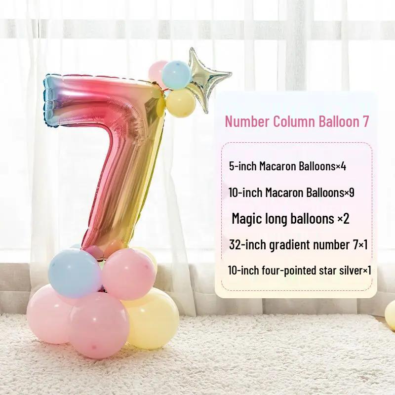 Złote Balony z Cyframi na Urodziny i Imprezy