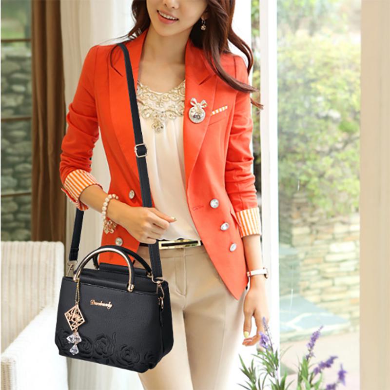 SCIONE Women's Bag Portable Fashion Simple Small Square Bag Trend Shoulder Messenger Bag
