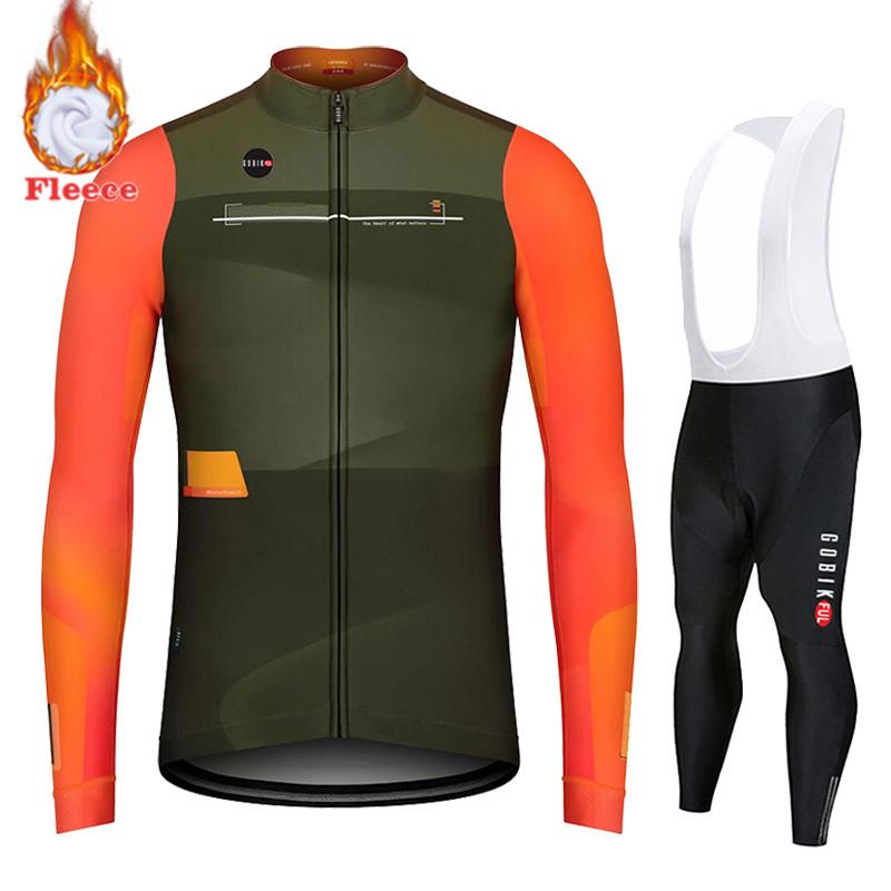 Vêtements de cyclisme d'équipe de course, Hiver, 2026 Ensemble de vêtements de cyclisme en laine pour homme, Ensemble de maillot de VTT Ciclismo