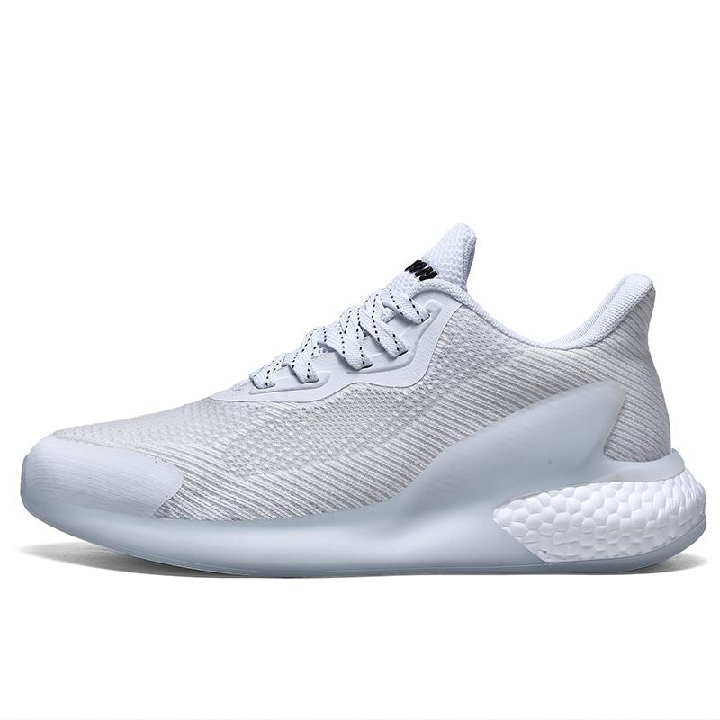 Мужские уличные кроссовки из пенопласта на мягкой подошве спортивные кроссовки для отдыха с большими ногами теннисные кроссовки 39 белый 3319₽