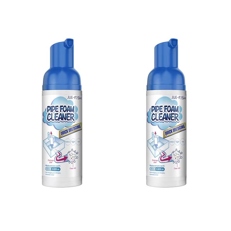 Take Out Foam Drain Cleaner Foam Drain Cleaner Yugou Drain Cleaner Foam Sink Drain Cleaner for Toilet Bathroom Kitchen 1-2 Pack