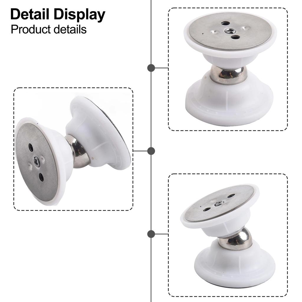 1 Pcs Magnetic Door Suck Hotel Household Strong Magnetic Strong Mute Door Touch Silicone Anti-collision Door Stall Door Stopper