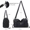 Angel Kiss Hobo Bags For Women Vegan Leather Hobo Satchel Handbags Large Tote Purses Shoulder Bag