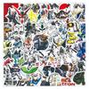 50Pcs Gundam Cartoon Graffiti Stickers Waterproof Diy Decals For Phone Laptop Skateboard Notebook Water Bottle Ipad Car Decor
