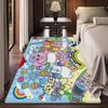 Cute O-OpanchuS-S Usagi Kitchen Mat Kids Room Bedroom Decoration Balcony Anti-Slip Doormat Living Room Alfombra