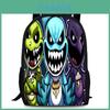 Mochila de Grande Capacidade Poppy Playtime Capítulo 4 Manga para Laptop de 15 polegadas Design de Desenho Animado Anime Tecido Oxford Para Estudantes Escolares Adolescentes