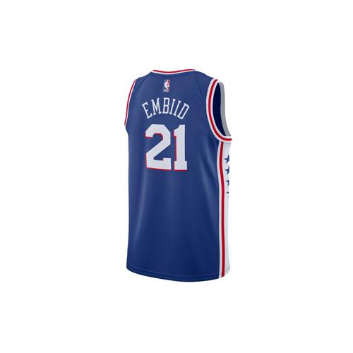 Nike Joel Embiid Philadelphia 76ers 2023/24 Icon Edition Big Kids Nike Nba Swingman Jersey 864501-497