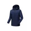 Spring and Autumn Male Middle-aged Mountain Waterproof Camping Hooded Sleeve Jacket Functional Outdoor Quick-drying Multi-Bag Jacket