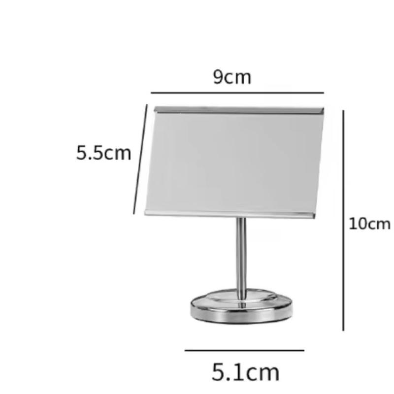 

1Pcs Business Card Holder Golden/Silver Metal Photo Clip Place Card Holder Stand Romantic Wedding Banquet Party Table Decoration A2