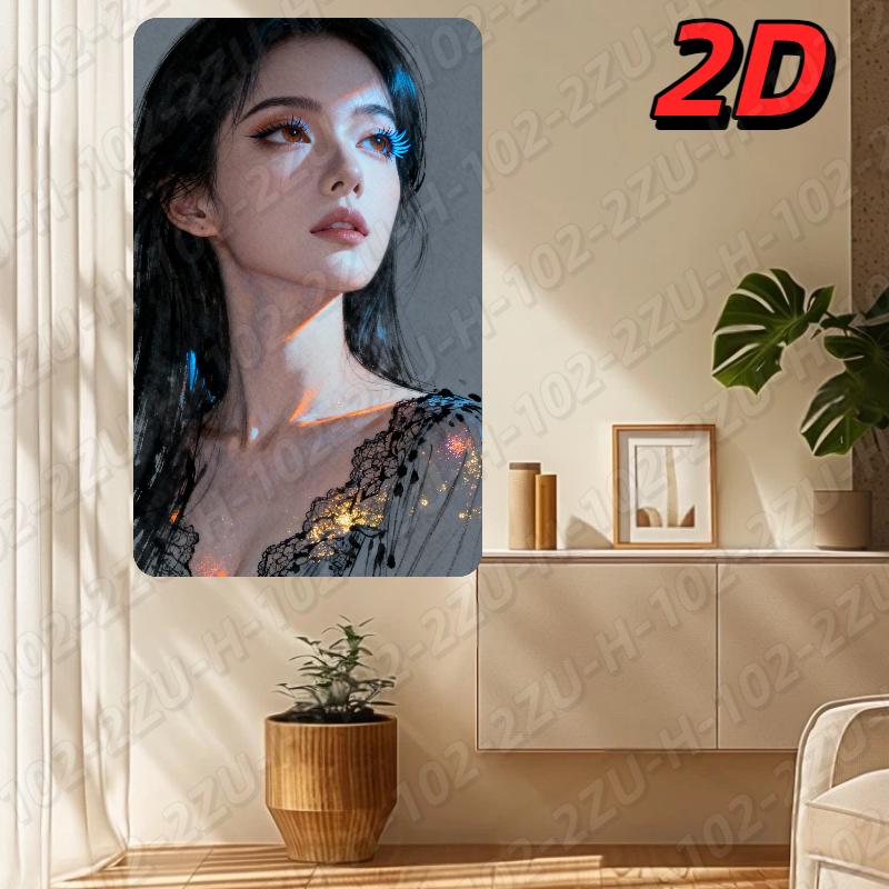 Artilane Wall Decor: Lace Dress Metal Art Aluminum Portrait Modern Dark Fashion Decor for Home Room 20x30cm