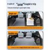 This car air mattress, compatible with Nissan Qashqai 2025, is perfect for rear passengers and as a trunk sleeping mat.