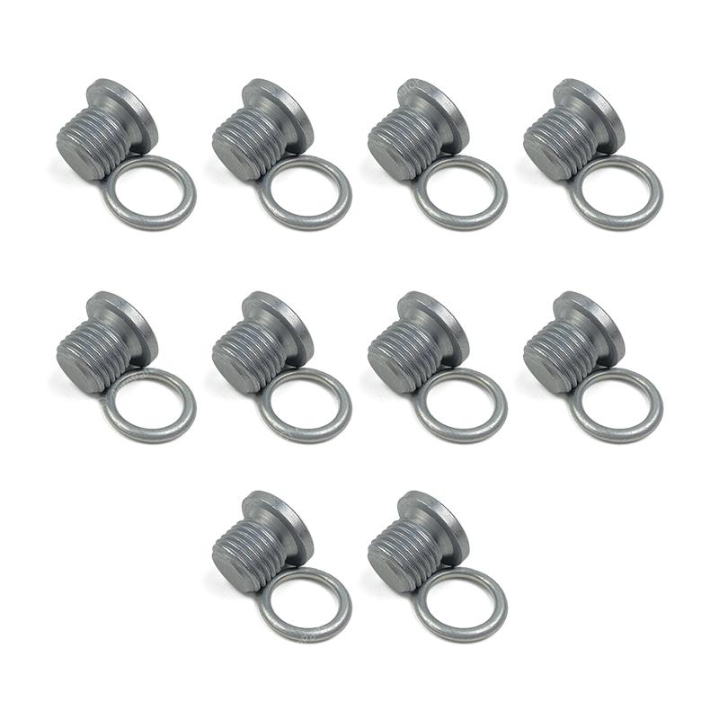 BOICY Engine Oil Pan Drain Plug Kit for Passat CC Tiguan Golf Touareg Jetta A3 A4 A5 A6 Q2 Q3 Q8 N91167901 N 911 679 01 N0138157