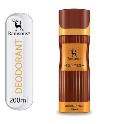 Ramsons Montesa Deodorant-200ml Deo for Men & Women |Deodorant Body Spray |Bodyspray |Skin Friendly |Long Lasting Fragrance