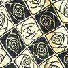 CHANEL Coco ball Camellia CC CC Mark Shoulder Bag Tote Bag Canvas Black/White
