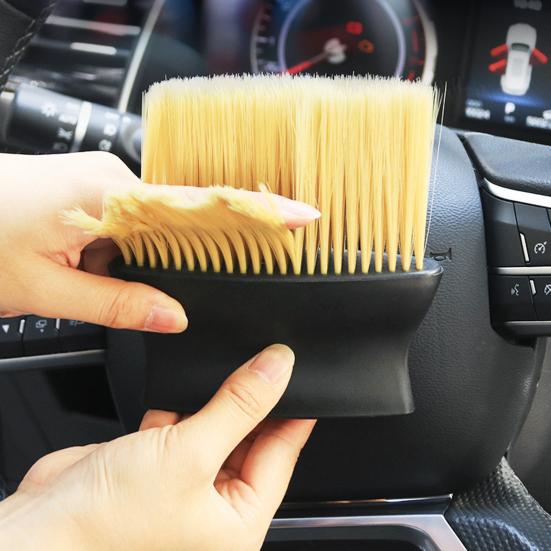 Cleaning Brush Versatile Convenient Resilient Sturdy Car Air Conditioner Cleaner for Car