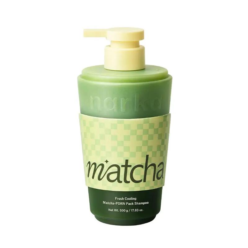 [NARKA] Šampon s PDRN a osvěžujícím matcha (500 g) - Šampon pro péči o pokožku hlavy beige
