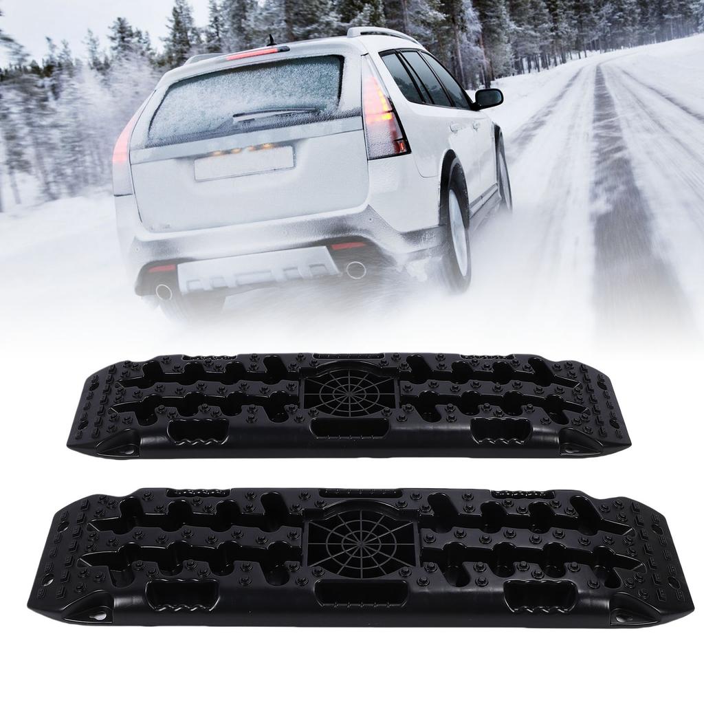 Off Road Traction Boards All Weather Auto Traction Mat Tire Grip Aid Unstuck Your Car From Snow Ice Mud and Sand