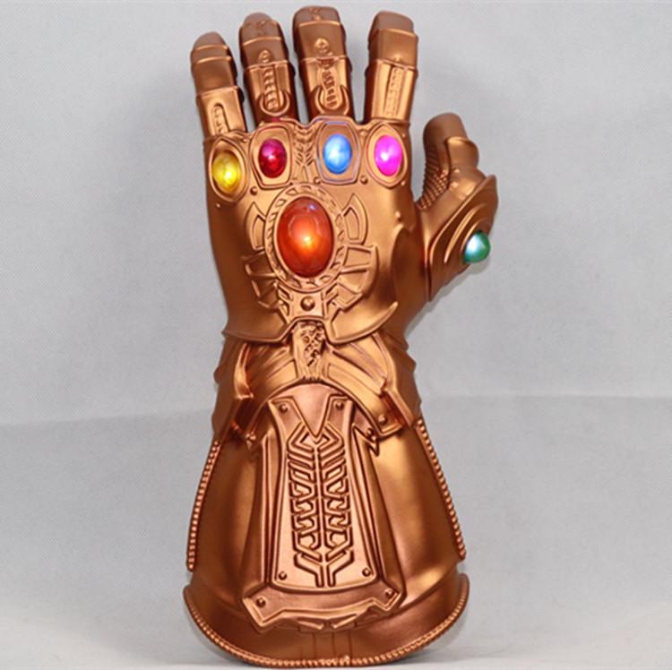 Marvel Avengers 4 Infinity Gauntlet: Premium Glowing Latex Thanos Gauntlet