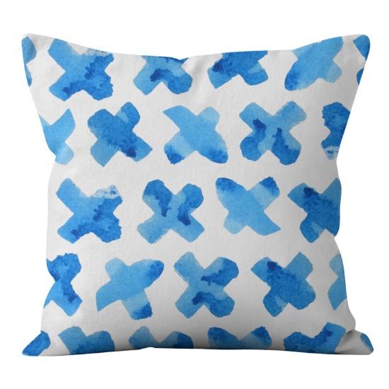 

Japanese Retro Watercolor Texture Printed Pillow Case Home Sofa Pillow Cushion Cover Core-free 45*45cm