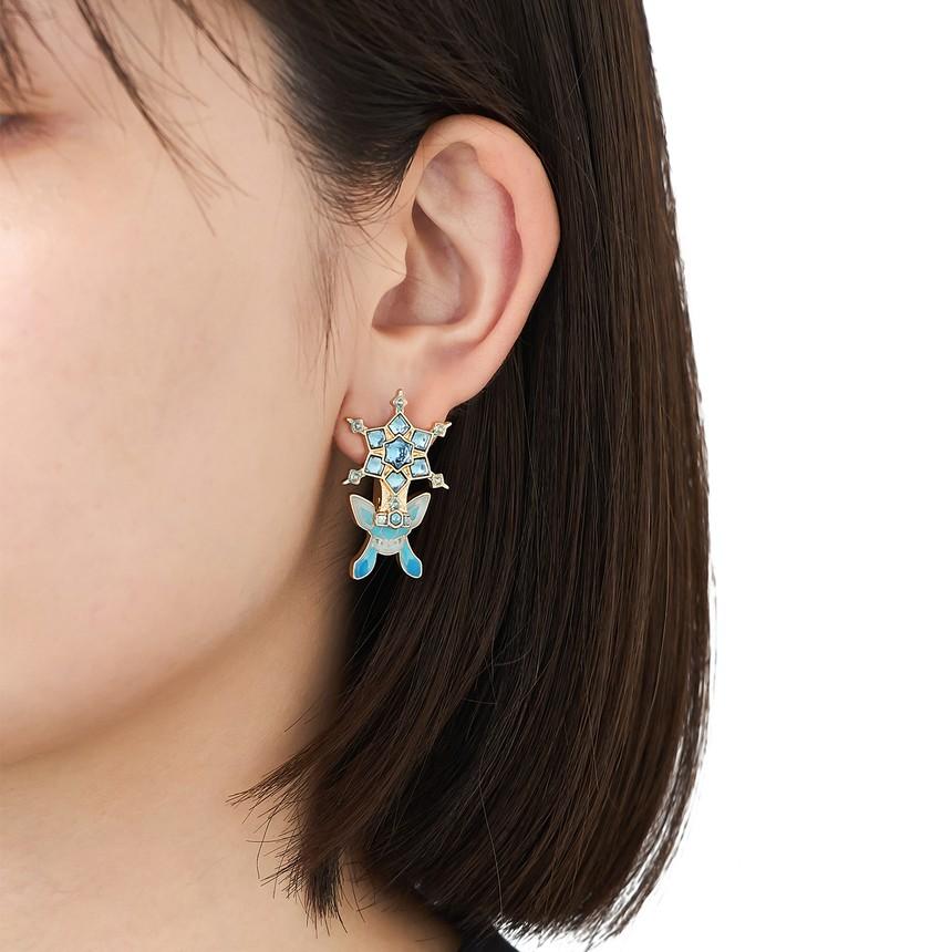 POKEMON Pokemon Center Official Glaceon Ice Tera Earrings Accessory