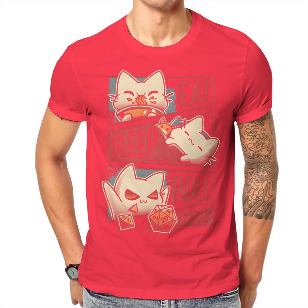 Roleplayer DND Men T Shirt O-Neck TShirt Cotton Short Sleeve TShirt Summer Graphic Cotton Streetwear TeesT Shirt Men Tshirt