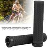   Mountain Bike Handlebar Single Locking Grips   Shock Absorbing Rubber Grips