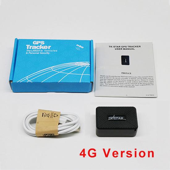 Tk913 Car Tracker 2G 4G Mini GPS Tracker Car 1500mAh TKSTAR 4G GPS Tracker Locator 2G 4G Magnet Free APP Vehicle GPS PK TK905
