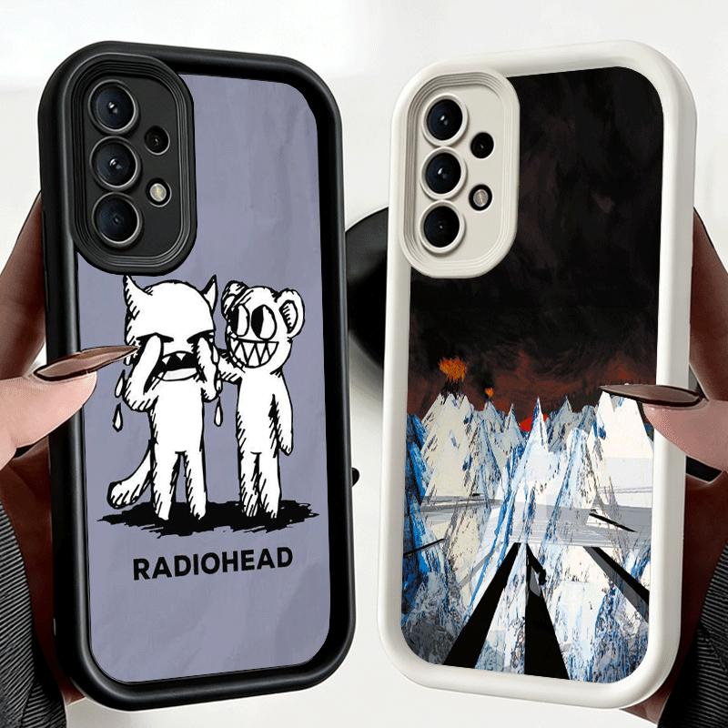 Coque de téléphone pour Samsung Galaxy A17 A16 A15 A14 A13 R-Radiohead Bnad A56 A36 A26 A55 A35 A25 A54 A34 A24 A53 A33 A23 A07 A06