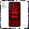 Hot Brand Hurley Phone Case For Samsung Galaxy S26 S25 S24 S23 S22 S21 S20 Plus Ultra Limited Soft Black